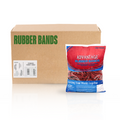 #33 Red Rubber Bands 3.5" x 1/8" Bulk Pack - Alliance Rubber