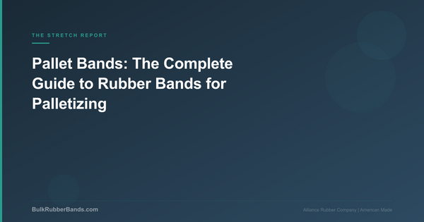 Pallet Bands: The Complete Guide to Rubber Bands for Palletizing