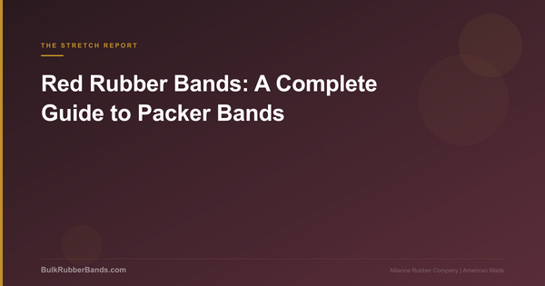 Red Rubber Bands: A Complete Guide to Packer Bands