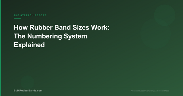How Rubber Band Sizes Work: The Numbering System Explained
