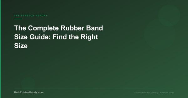 The Complete Rubber Band Size Guide: Find the Right Size