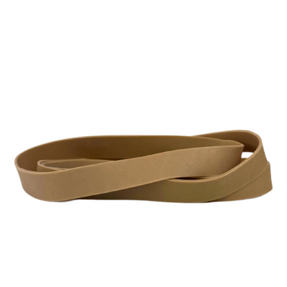 Alliance Advantage Rubber Bands, Size #107 (7" x 5/8"), Natural Crepe
