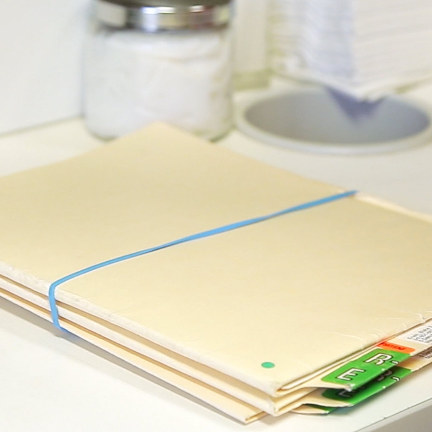 Alliance Non-Latex with Antimicrobial Protection Rubber Bands, Size #117B (7" x 1/8"), Cyan Blue