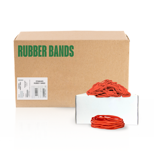 Red Packer Bands - Industrial Quality Rubber Bands, Size #36 (5" x 1/8"), Red