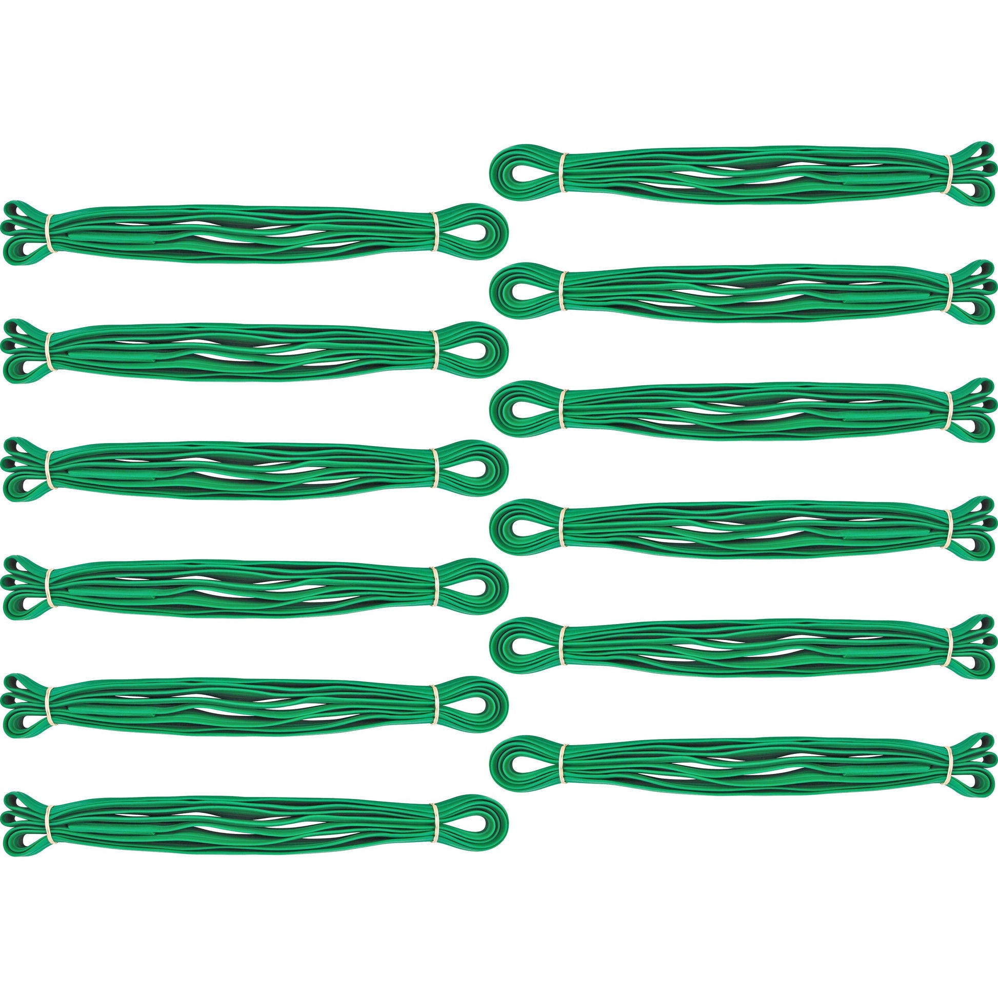 Alliance Pallet Bands, Extra Large Heavy Duty Industrial Rubber Bands, 112" x 1", Green