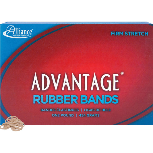 Alliance Advantage Rubber Bands, Size #8 (7/8" x 1/16"), Natural Crepe