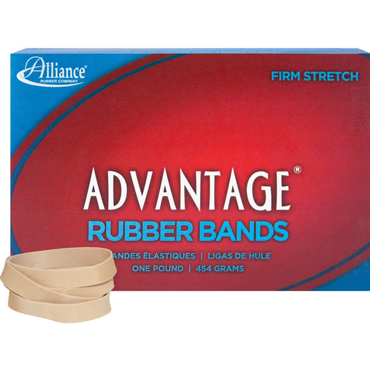 Alliance Advantage Rubber Bands, Size #84 (3-1/2" x 1/2"), Natural Crepe