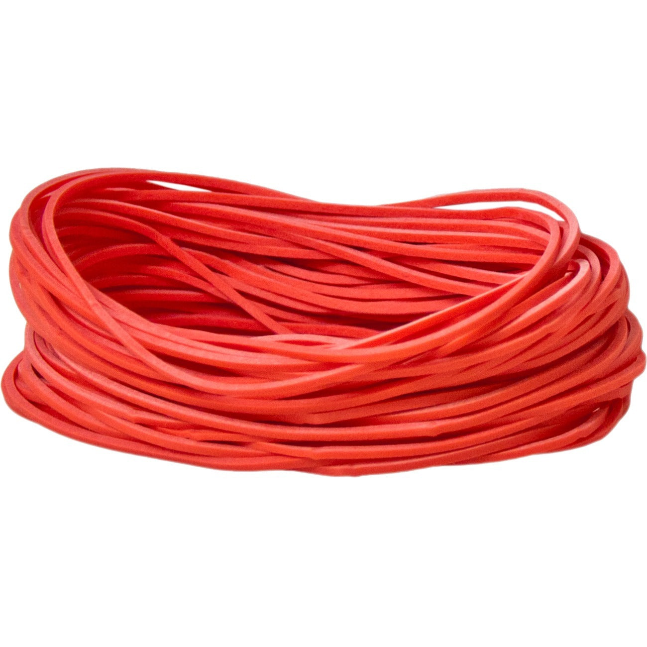 Red Packer Bands - Industrial Quality Rubber Bands, Size #20 (4" x 1/16"), Red