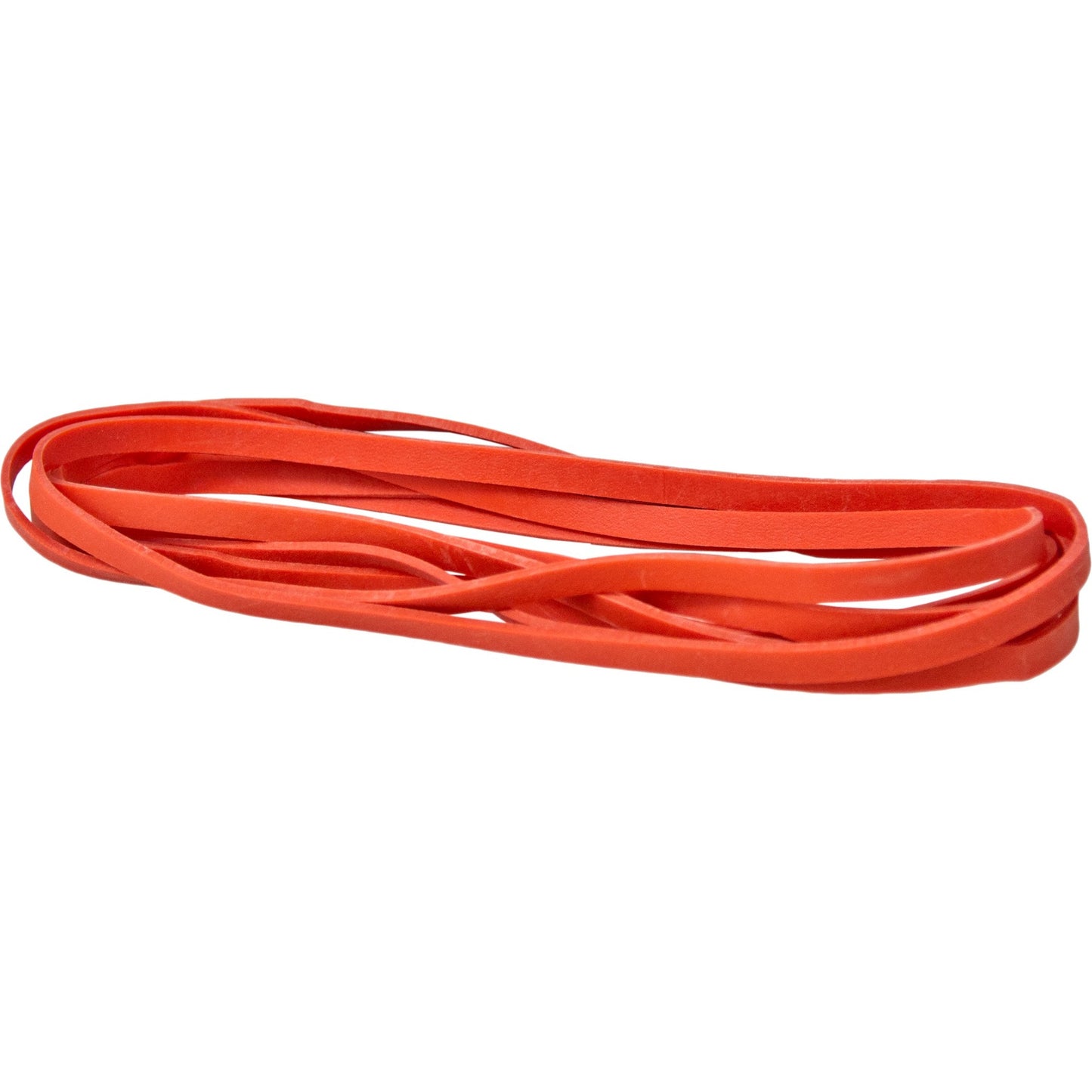 Red Packer Bands - Industrial Quality Rubber Bands, Size #69 (6" x 1/4"), Red