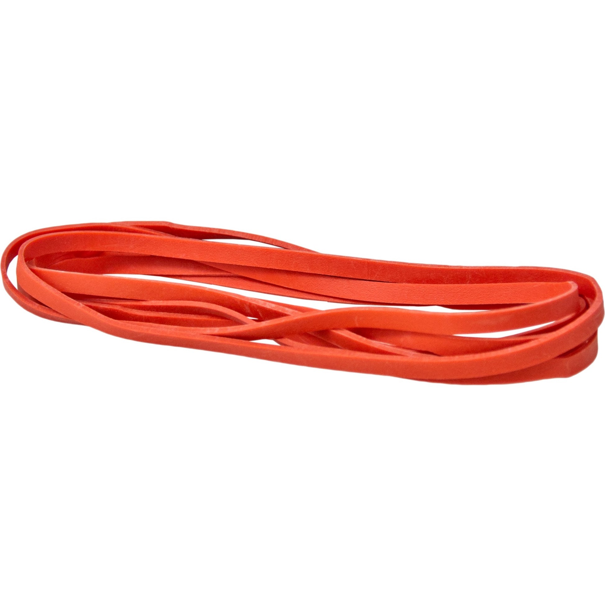 Red Packer Bands - Industrial Quality Rubber Bands, Size #170 (7" x 1/4"), Red